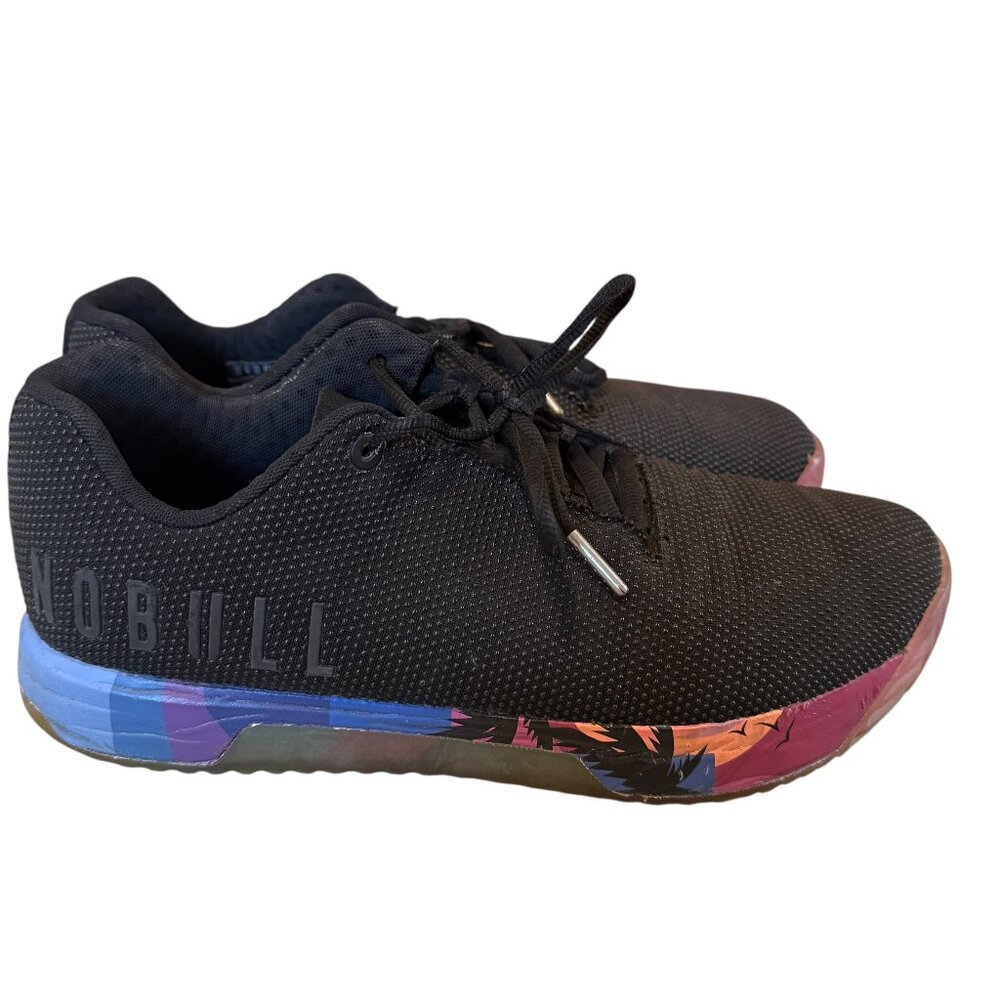Nobull Outwork Gym Training Shoes Black Midnight Palm Men's size 11